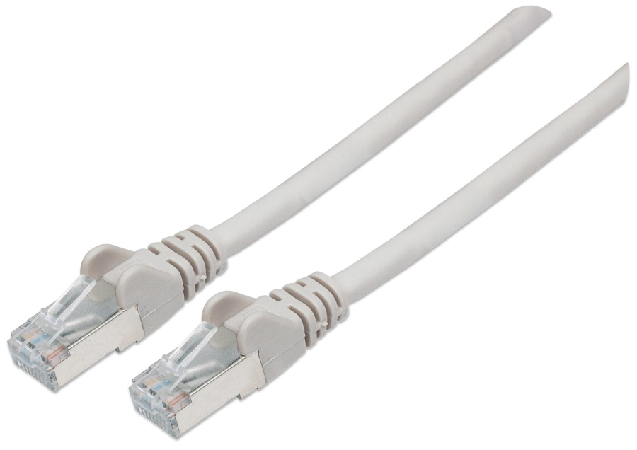 Cavo di rete Patch in rame Cat. 6A Grigio SFTP 1.5 m
